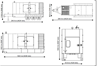 Generator G570 - Dimensions