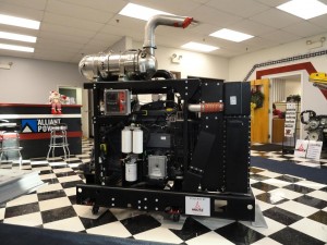 Diesel Engine in the Central Diesel Showroom