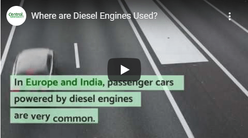 Where are Diesel Engines Used